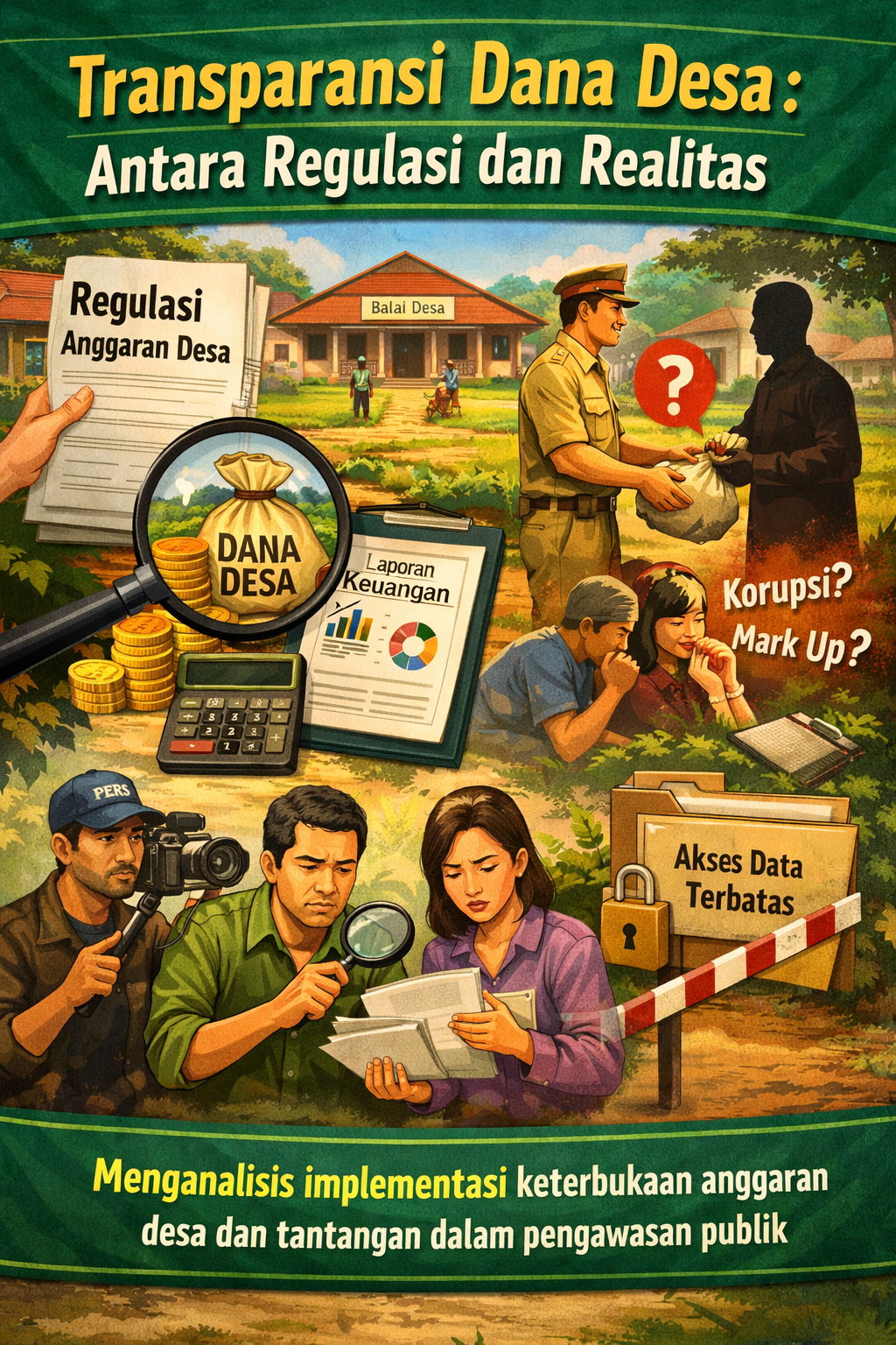 Transparansi Dana Desa : Antara Regulasi dan Realitas